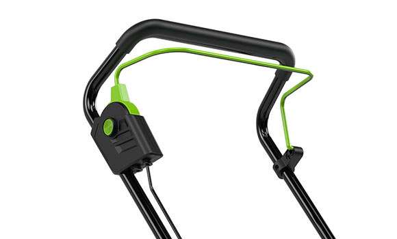 rechargeable lawnmower Soft Grip & Full Handle Switch